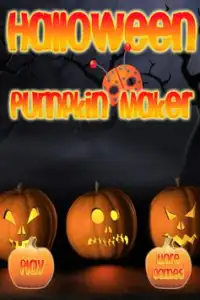 Halloween Pumpkin Maker FREE! Screen Shot 2