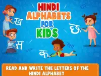 Kids Learn Hindi Alphabets - Varnmala & Swarmala Screen Shot 0