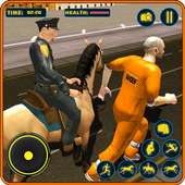 simulatore di crimine del cavallo di polizia