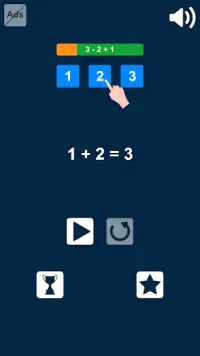 1   2 = 3: Mathe-Spiel Screen Shot 5