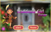 Free New Escape Game 46 Traditional Girl Escape Screen Shot 0