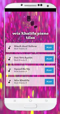 Wiz Khalifa Piano Tiles Sonic Screen Shot 0
