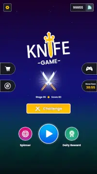 Knife Aim Hit: Throwing Games Screen Shot 4