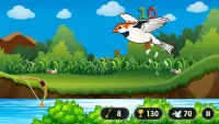 صيد الطيور - ألعاب الرماية الصيد Screen Shot 1