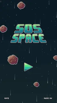One tap game - SOS Space Screen Shot 0