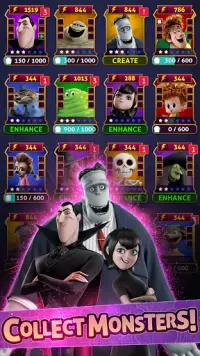Hotel Transylvania: Monsters! Puzzle Action Game Screen Shot 1
