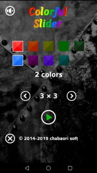 Colorful Slider Screen Shot 0