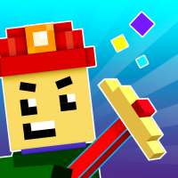 DiggerVille 3D: Juego de Pixel Minas