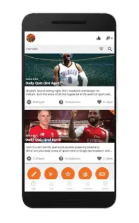 SportsQwizz: A Thrilling Sports Quiz Game App Screen Shot 2