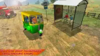 offroad tuk tuk auto rickshaw simulator Screen Shot 6