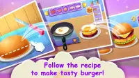Yummy  Hamburger Cooking Game Screen Shot 6