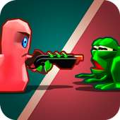 Worms Vs Frogs 3D