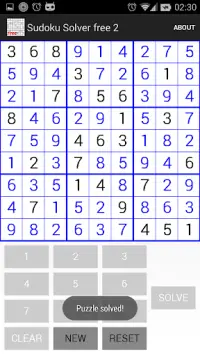 Sudoku Solver Free Screen Shot 1