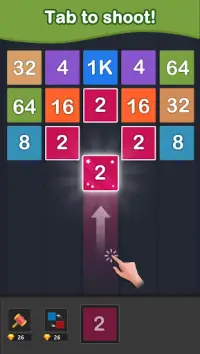 Merge puzzle-2048 puzzle game Screen Shot 3