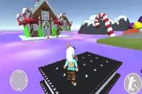 Obby cookie swirl candy land Screen Shot 1