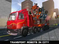 Caminhão do transporte Robot C Screen Shot 9