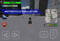 Motocicleta Zombie Policía Screen Shot 1