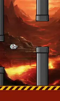 Galaxy Wars: Flappy Falcon - Endless Runner Game Screen Shot 5