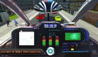 futuristisch gyroskopischen Bus Stadtpolizei sim Screen Shot 12