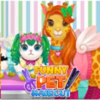 FUNNY PET HAIRCUT - Dress up games for girls