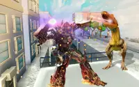 Super Dino Robot 2020 -simulador de dinosaurios Screen Shot 3