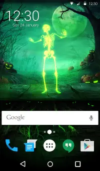 Skeleton Dance 4 Keyboard   Live Wallpaper Screen Shot 5