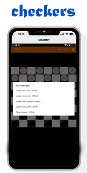 enlgish game : Checkers free Screen Shot 2