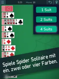 Spider Solitaire – Solitär-Spiele Screen Shot 11