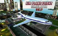 "စီးတီးရှေ့ပြေးလေယာဉ်ပျံပျံသန်း Simulator ဂိမ်2017 Screen Shot 0