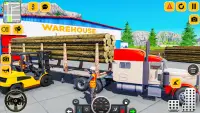 Log Cargo Transport Truck Game Screen Shot 3
