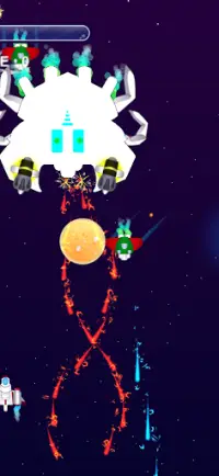 Galaxy Battle: Space Attack Screen Shot 2