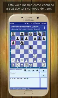 Treinador de xadrez grátis - Repertório Builders Screen Shot 2