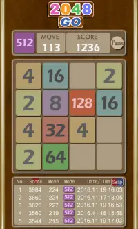 2048 GO Screen Shot 2