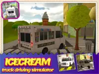 IceCream Delivery Truck Sim 3D Screen Shot 6