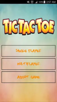 Tic-Tac-Toe (XOX) Screen Shot 0