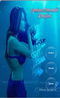 Fantasía Mermaid Rompecabezas Screen Shot 0