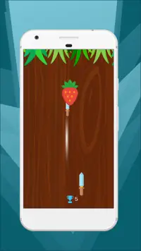 Knife Wars - Fight with Fruits Screen Shot 1