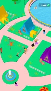 Sim Sim:Arcade idle Theme Park Screen Shot 5