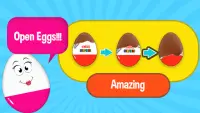 Surprise Eggs for Kids and Toddlers Screen Shot 1