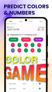 Colour prediction App - Earn Screen Shot 5