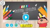 Shin chan painting game for kids Screen Shot 0