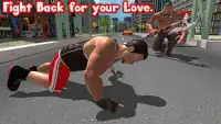 Real Hunk Big Man Fighting 3D Screen Shot 0