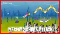 Mermaid Shark Attack : Girl Game Screen Shot 0
