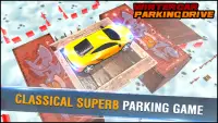 Winter Car Parking Drive Free Game : 3D Car Games Screen Shot 4
