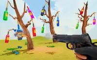 Bottle Gun Shooting Games Screen Shot 1