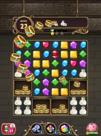 Jewel Land : Puzzle de match-3 Screen Shot 14