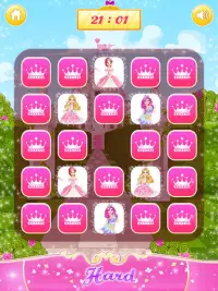 Princess memory game for girls Screen Shot 10