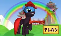 Ninja Pony Dash Screen Shot 0