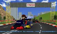 Kids Police Car Racing Screen Shot 4