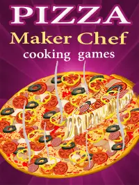 Pizza Maker Chef Koken Games Screen Shot 10